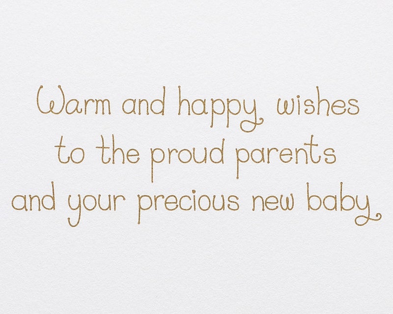 Papyrus New Baby Card - Designed by House of Turnowsky (Warm and Happy Wishes) - Image 3